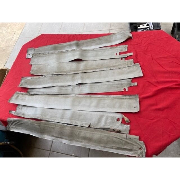 Lot habillages original longerons Citroën ID ou DS 19 et 21 années 60