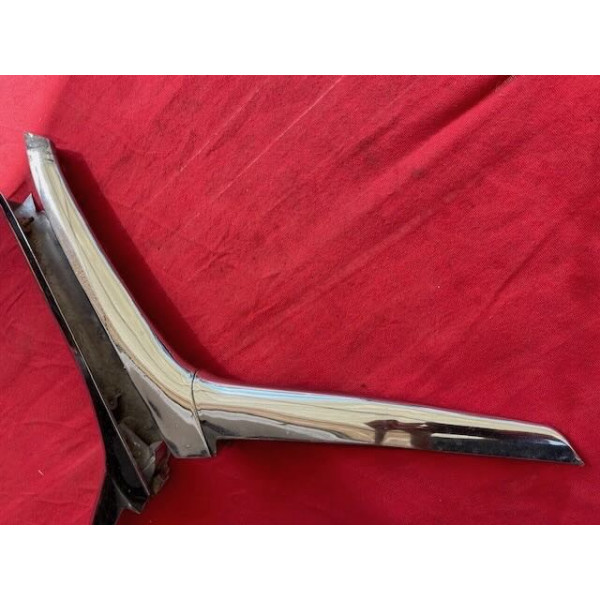 2 compas de coffre origine Citroën DS Pallas Zamac chrome
