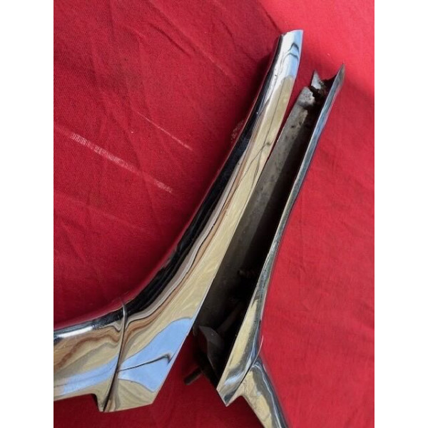 2 compas de coffre origine Citroën DS Pallas Zamac chrome