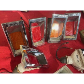 Lot de side maker Seima éclairant avant et arrière Citroën DS SM Maserati USA