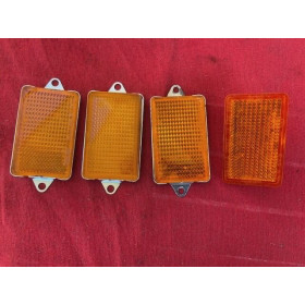 Jeu de 4 catadioptres side maker Seima neuf avant Citroën DS SM Maserati USA