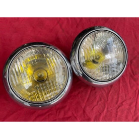 2 phares complet Marchal ABTP 414 Delage Delahaye Ford Hotchkiss Citroën Peugeot