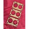 3 cales de carburateurs Weber neuves origine Citroën SM Maserati Merak