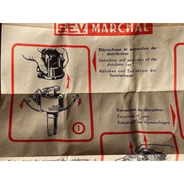 Cassette neuve allumage GT SEV Marchal Renault 5 Peugeot 104 304 Citroën DS