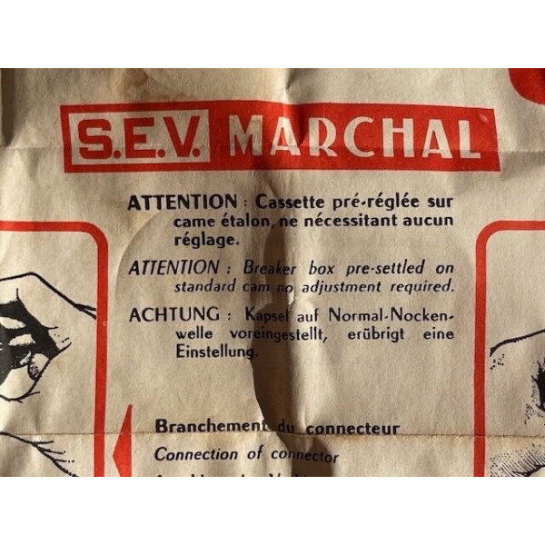 Cassette neuve allumage GT SEV Marchal Renault 5 Peugeot 104 304 Citroën DS