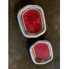 2 cabochons ailes arrière neuf Seima originaux Citroën ID DS tout modèle