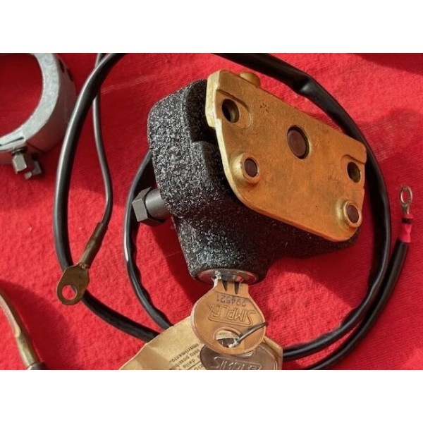 Accessoire antivol neuf Simplex Citroën ID DS 19 BVM maxi 1964 complet