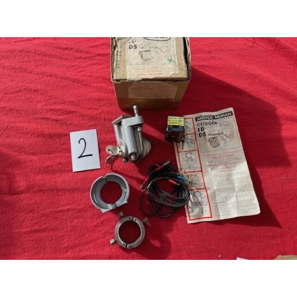 Accessoire antivol neuf Simplex Citroën ID DS 19 ou 21 BVM avec option démarrage