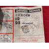 Accessoire antivol neuf Simplex Citroën ID DS 19 ou 21 BVM avec option démarrage