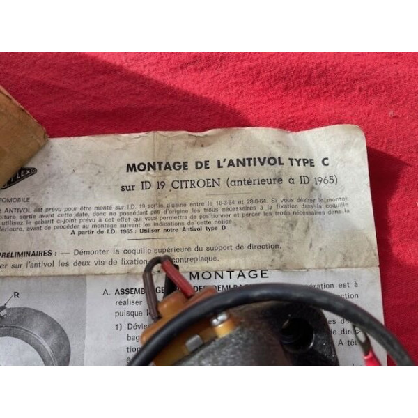 Accessoire antivol neuf Simplex Citroën ID 19