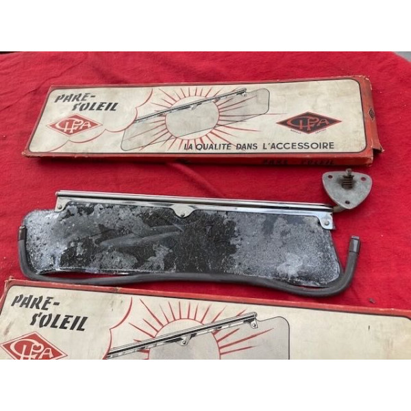 2 pare soleil neuf Cipa origine à refaire mica HS Delahaye Delage Hotchkiss