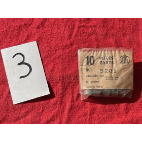 10 entretoises neuves essuie glace Renault 4CV Peugeot 203 Citroën Traction 2CV type A