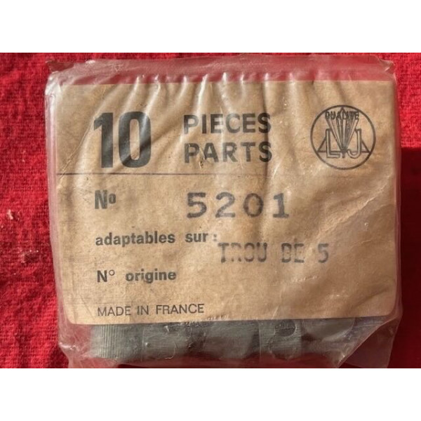 10 entretoises neuves essuie glace Renault 4CV Peugeot 203 Citroën Traction 2CV type A