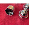 Lot de 20 caches écrous chrome neuf plastique Citroën DS SM