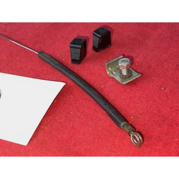 2 boutons + câble de commande de climatisation origine Citroën SM Maserati