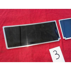 2 plaques immatriculation pare choc avant neuves Citroën ID DS 19 ou 21 1963 à 1967