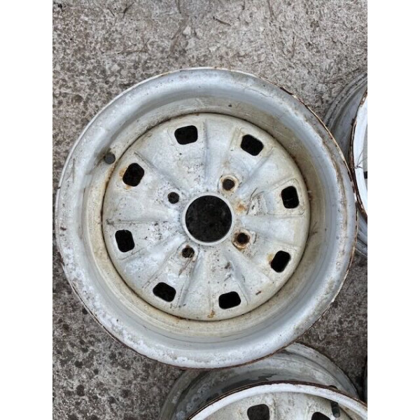 4 jantes tôle origine Ford Escort RS2000 5,5x13 pouces