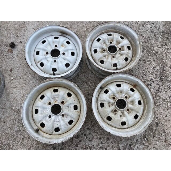 4 jantes tôle origine Ford Escort RS2000 5,5x13 pouces