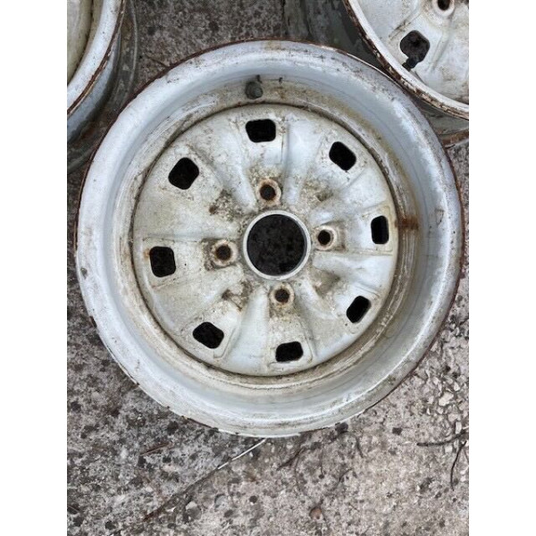 4 jantes tôle origine Ford Escort RS2000 5,5x13 pouces