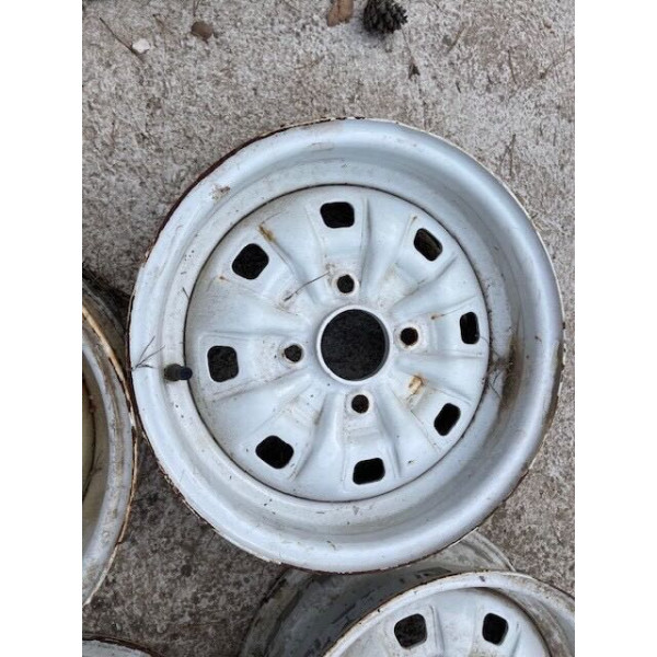 4 jantes tôle origine Ford Escort RS2000 5,5x13 pouces