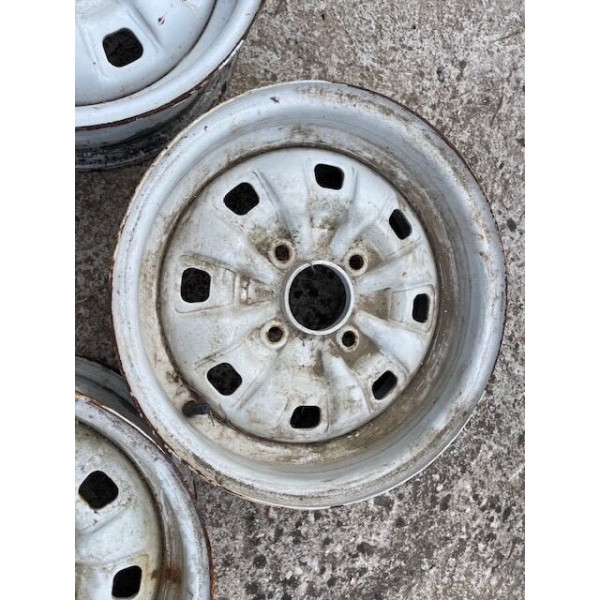 4 jantes tôle origine Ford Escort RS2000 5,5x13 pouces