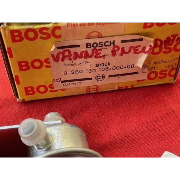 Régulateur pression essence Bosch 0280160106 Citroën SM Maserati injection IE