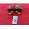 2 ampoules 12V code asymétrique Renault Peugeot Citroën Panhard Ford Fiat Alfa