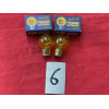 2 ampoules 6V code asymétrique Renault Peugeot Citroën Panhard Ford Fiat Alfa