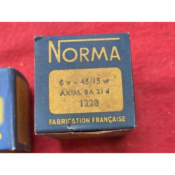 2 ampoules 6V code asymétrique Renault Peugeot Citroën Panhard Ford Fiat Alfa
