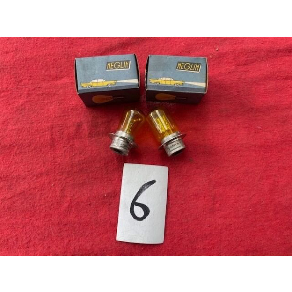 2 ampoules 6V 45W Renault Peugeot Citroën Panhard Ford Fiat Alfa Romeo