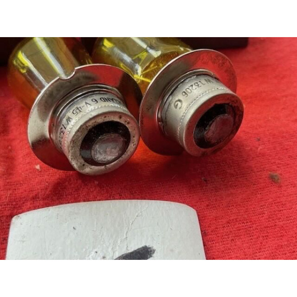 2 ampoules 6V 45W Renault Peugeot Citroën Panhard Ford Fiat Alfa Romeo
