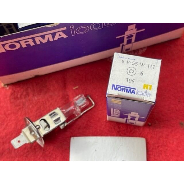 Boîte de 10 ampoules H1 iode 6V 55W Renault Peugeot Citroën Panhard Alfa Romeo