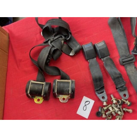 Jeu de ceintures AV et ARR origine Citroën AX tout modèle