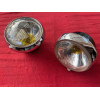 2 phares Cibie code EU Renault 4CV Alpine A106 A108 Panhard Dyna