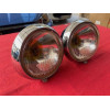 2 phares Cibie code EU Renault 4CV Alpine A106 A108 Panhard Dyna