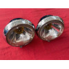 2 phares Cibie code EU Renault 4CV Alpine A106 A108 Panhard Dyna