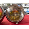 2 phares Cibie code EU Renault 4CV Alpine A106 A108 Panhard Dyna