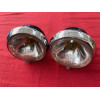 2 phares Cibie code EU Renault 4CV Alpine A106 A108 Panhard Dyna
