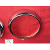 2 cerclages de phares neuf chrome Renault 4CV Alpine A106 A108