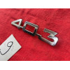 Sigle de capot original Peugeot 403 1ère génération