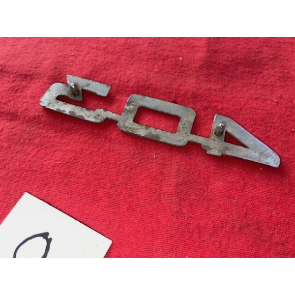 Sigle de capot original Peugeot 403 1ère génération