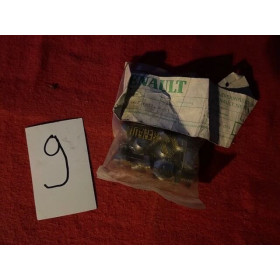 Lot d'écrous d'enjoliveurs original Renault 4 5 ou 6 1ère génération