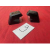 2 cabochons neuf éclairage plaque immatriculation Citroën SM Maserati Italie