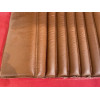 Morceau de cuir banquette arrière fauve neuf d'époque Citroën DS 19 ou 21 Pallas