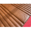 Morceau de cuir banquette arrière fauve neuf d'époque Citroën DS 19 ou 21 Pallas