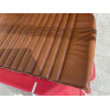 Morceau de cuir banquette arrière fauve neuf d'époque Citroën DS 19 ou 21 Pallas