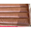 Morceau de cuir banquette arrière fauve neuf d'époque Citroën DS 19 ou 21 Pallas