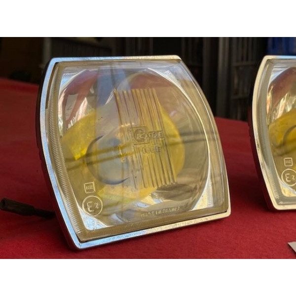2 blocs optique Cibie original longue portée directionnel Citroën SM Maserati