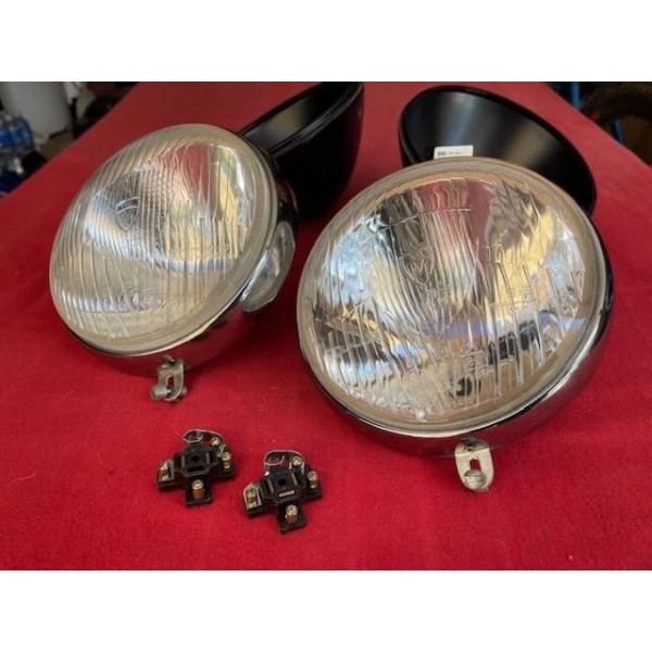 2 phares neuf original Marchal Citroën Traction AV code EU
