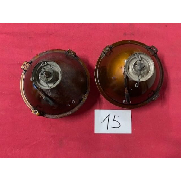 2 phares Cibie original H1 Citroën DS Porsche 911 Alpine A110 Simca CG